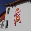 Realisierung Kunst am Bau, Kindergarten in ierny Balog, Slowakei