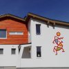 A work of art, infant school in ierny Balog, Slovakia