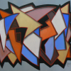 Element, 50x60 cm, acryl auf Leinwand