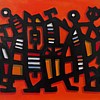 Jazzday 2, l auf Leinwand, 40x50 cm