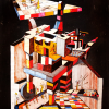 Rume, 50 x 40 cm, kolorierte Zeichnung