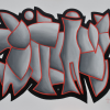 Fegfeuer 2, 80 cm x 100 cm, l auf Leinwand