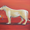 Bodyguard, 40 x 50 cm, oil on canvas