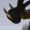 Torro, bronz, v. 25 cm x d. 30 cm