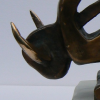 Torro, bronze, h. 25 cm x l. 30 cm