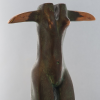 In expectation, bronze, h. 35 cm