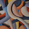 Wah-wah 1, 100 cm x 150 cm, l auf Leinwand